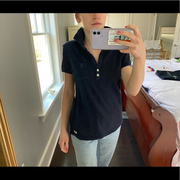 Converse All Star Collared T-Shirt - Picture 3 of 4